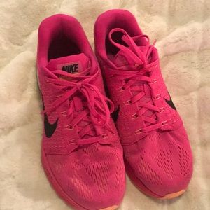 Pink and orange Nike’s